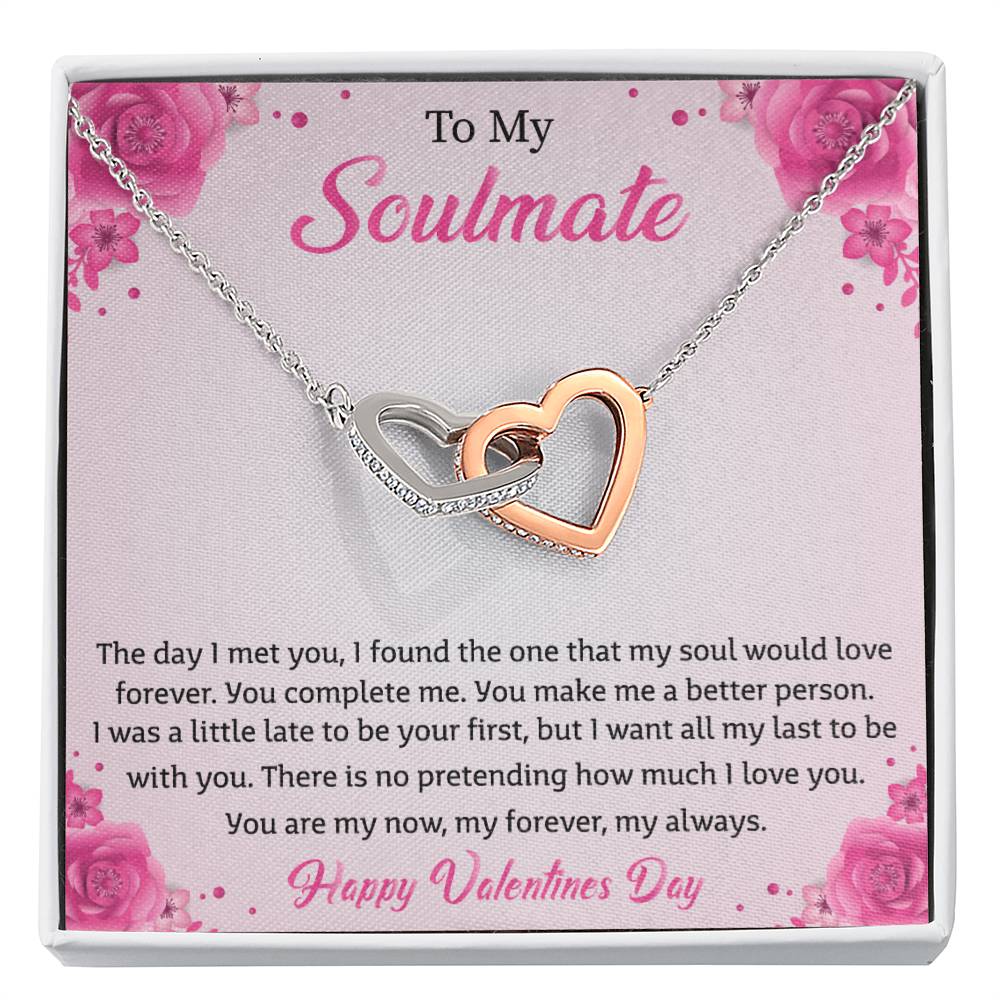 To My Soulmate: A Valentine's Message of Eternal Love