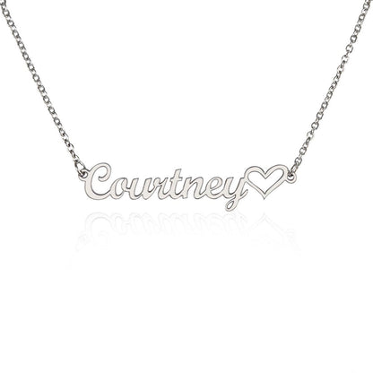 Custom Heart Name Necklace: A Loving Touch of Personalized Elegance